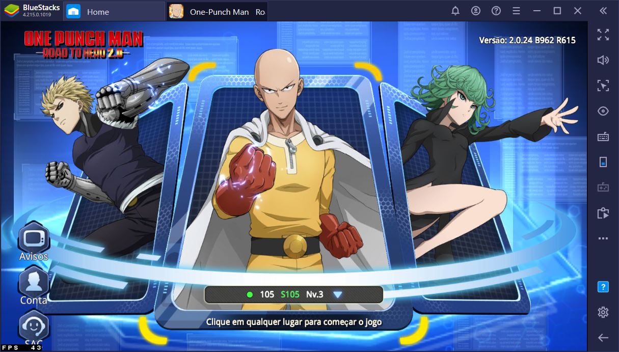 Guia para iniciantes One Punch Man: Road to Hero 2.0