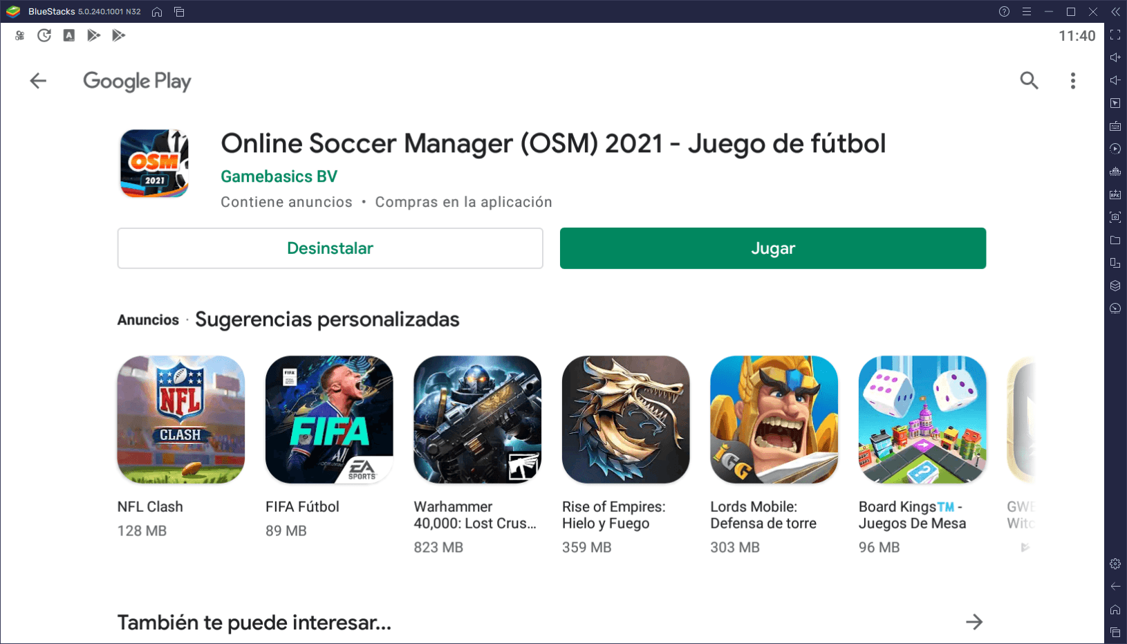 Cómo Instalar y Jugar Online Soccer Manager 20/21 en PC con BlueStacks