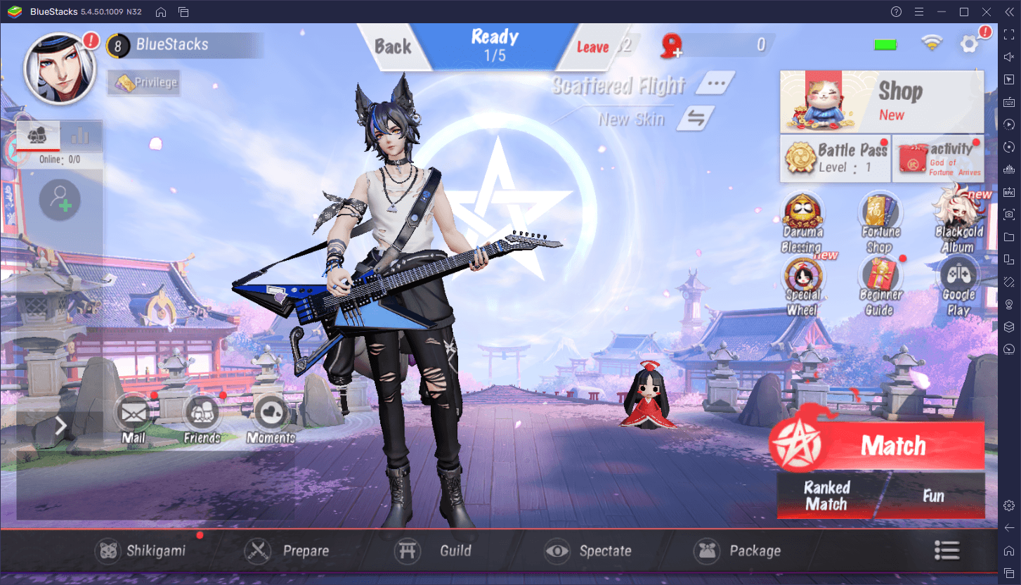 Onmyoji Arena - jak grać na PC z BlueStacks