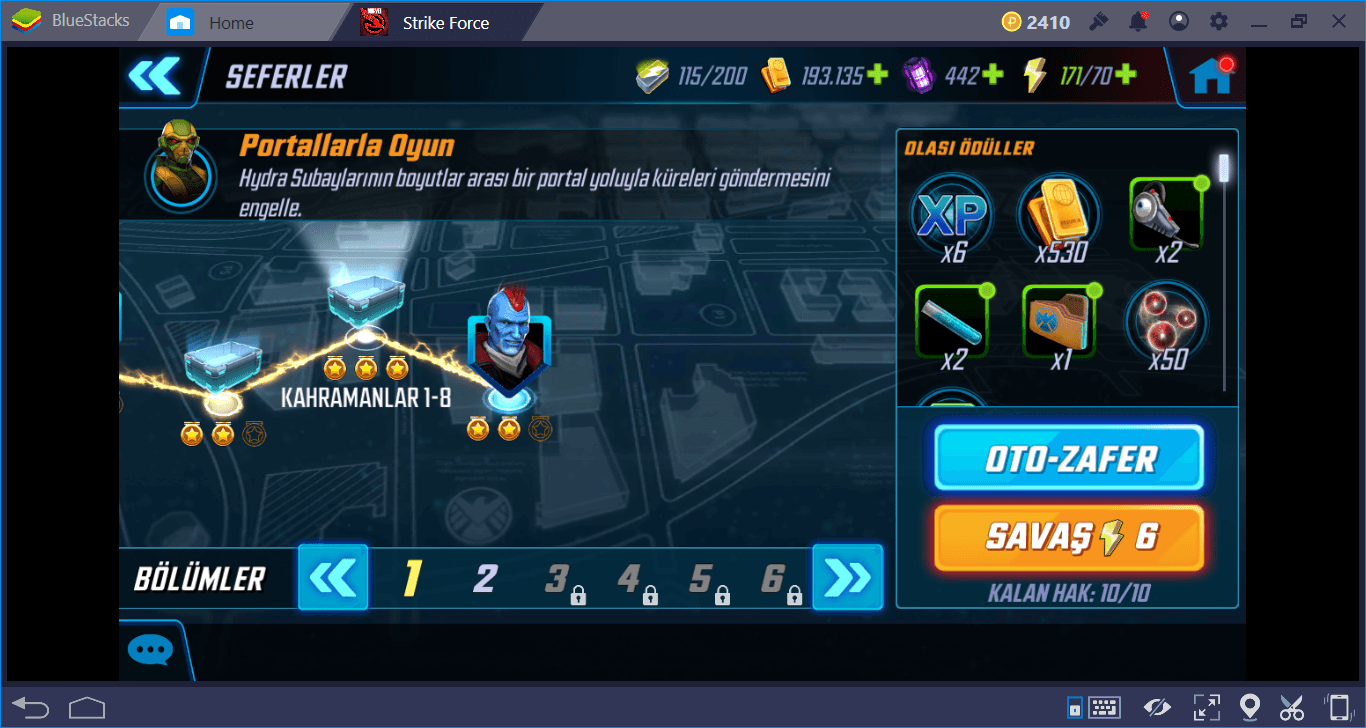 MARVEL Strike Force Seviye Atlama Rehberi