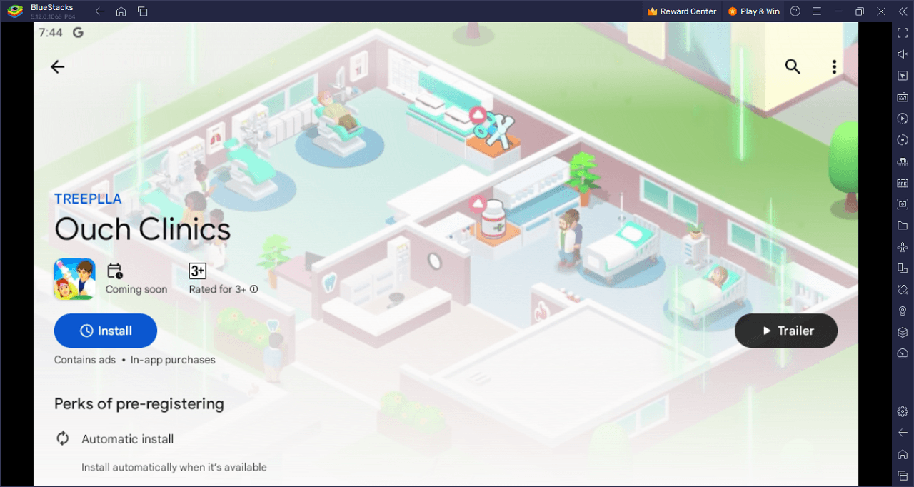 How to Play Ouch Clinics on PC With BlueStacks
