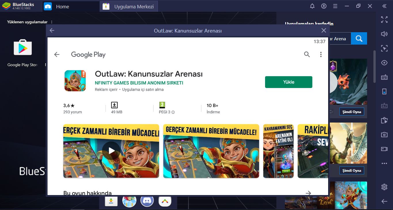 Outlaw: Kanunsuzlar Arenası İçin BlueStacks Kurulum Rehberi