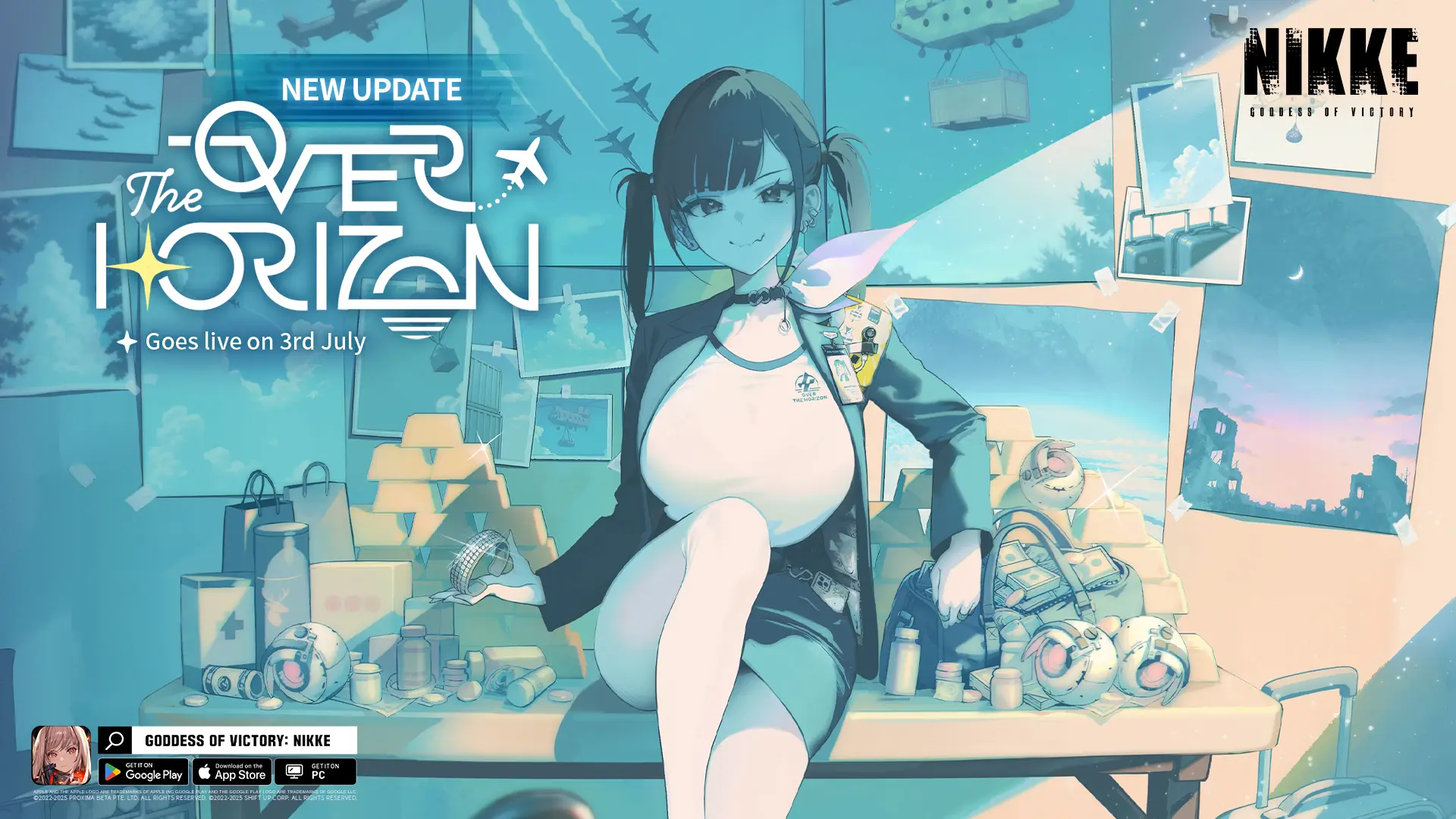 GODDESS OF VICTORY: NIKKE “Over the Horizon” Update – SSR Sora, NieR Rerun & Summer Events
