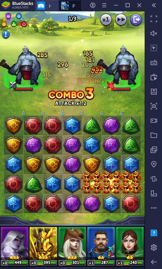 How to Play Puzzles & Conquest on PC with BlueStacks