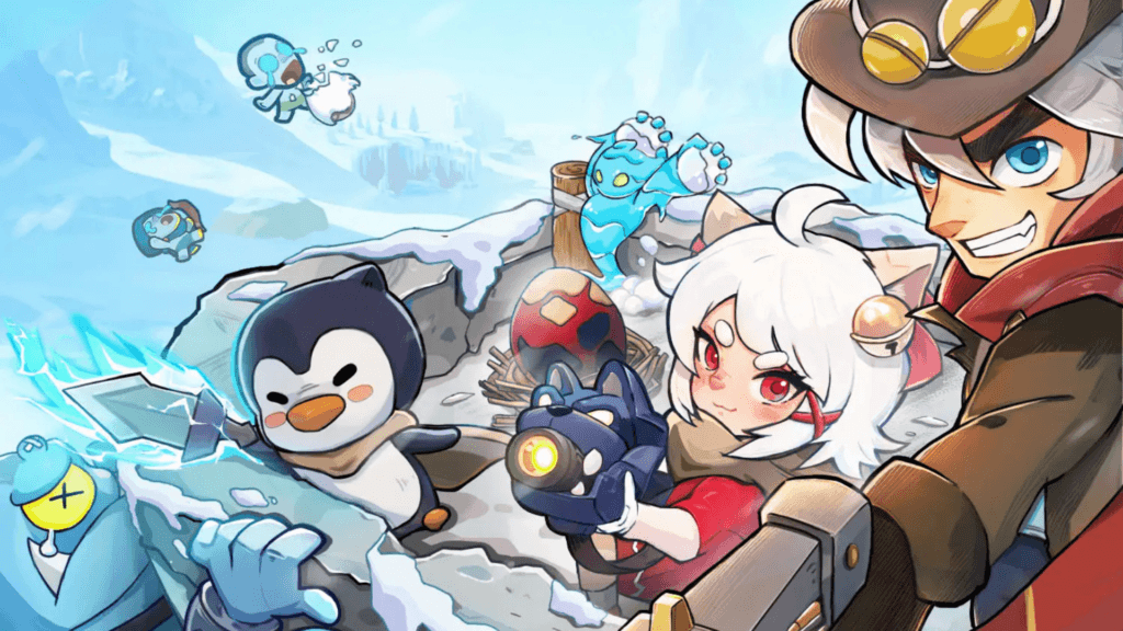 펭귄 대모험 : 꽁꽁 방어전 - BlueStacks(블루스택)으로 PC에 다운로드하기
