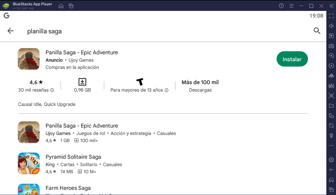 Cómo jugar Panilla Saga - Epic Adventure en PC con BlueStacks