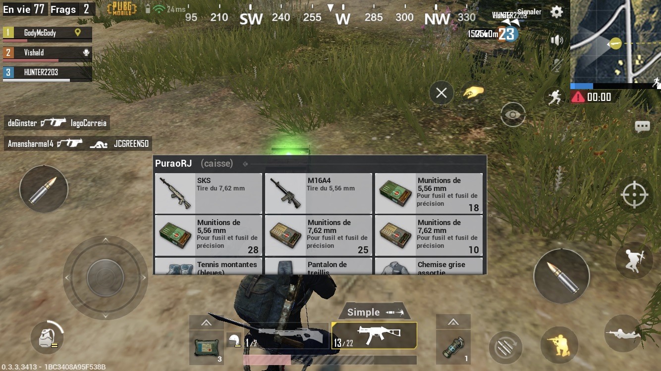 Guide des armes dans PUBG Mobile
