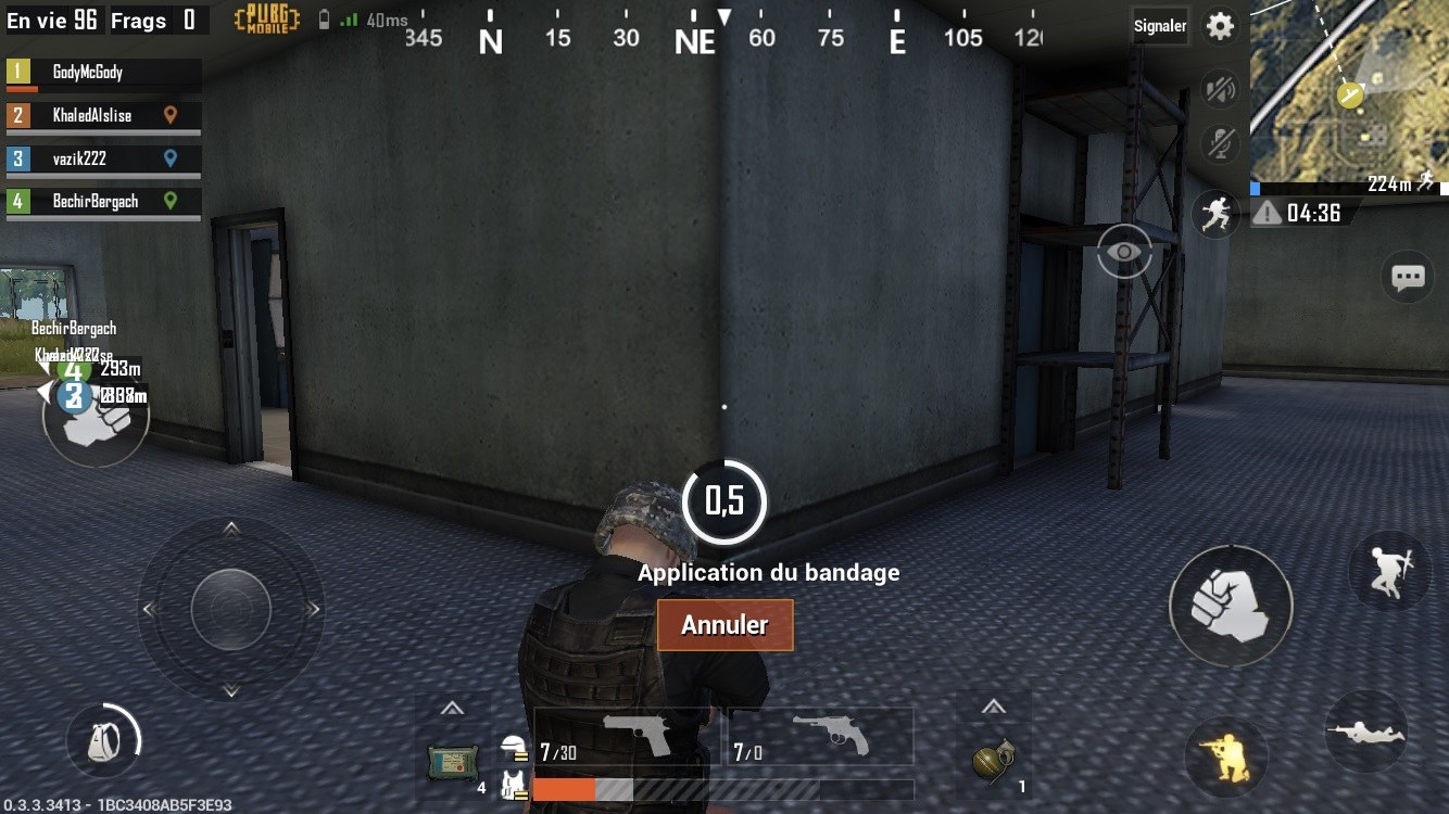 Comment survivre dans la base militaire de PUBG Mobile