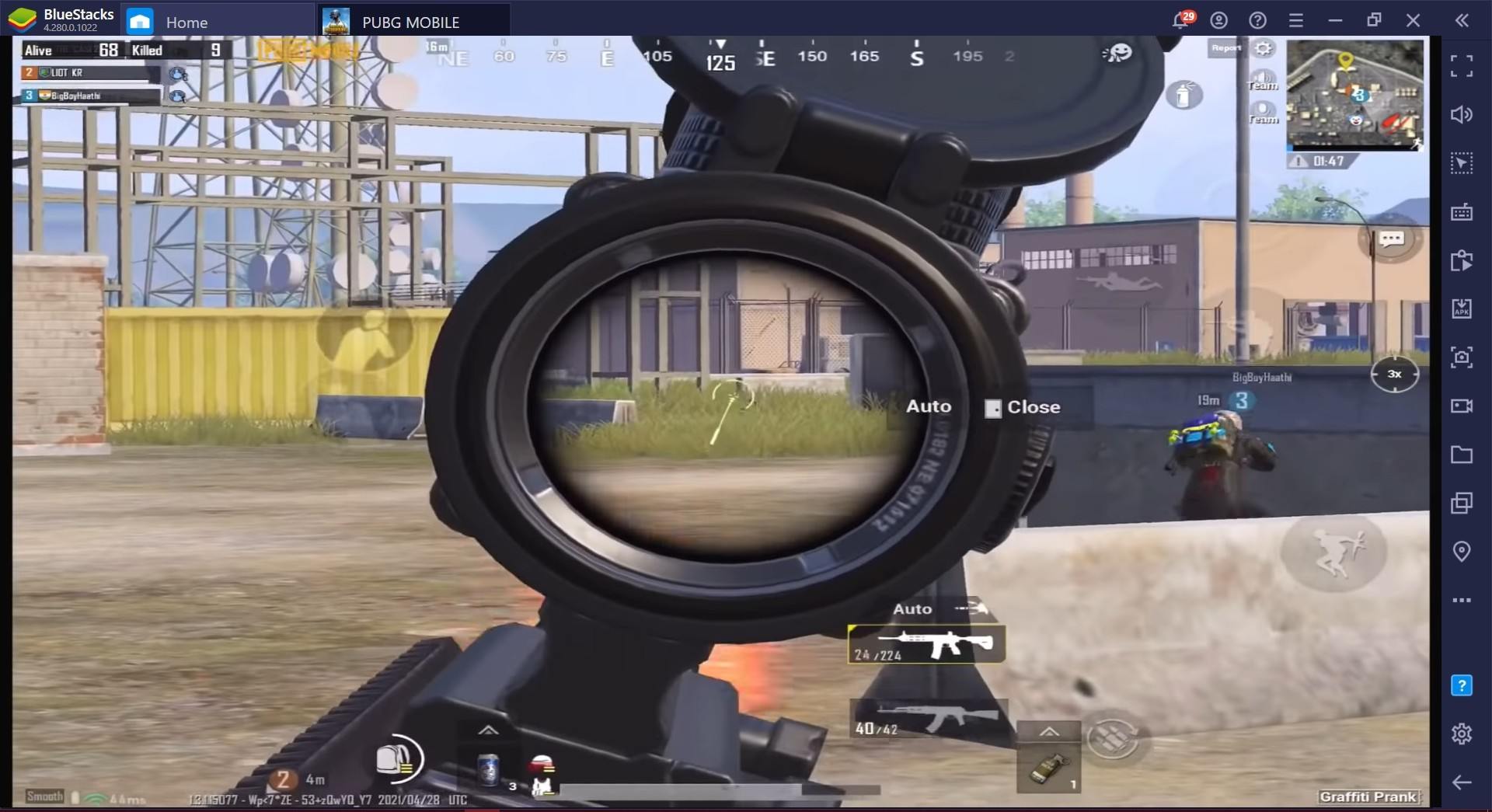 Chơi PUBG Mobile trên PC với BlueStacks: Hướng dẫn sử dụng Súng Thính