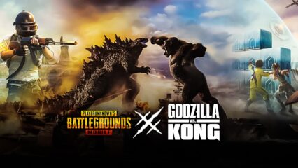 PUBG Mobile Kündigt Kollaboration mit Godzilla vs King Kong Film An