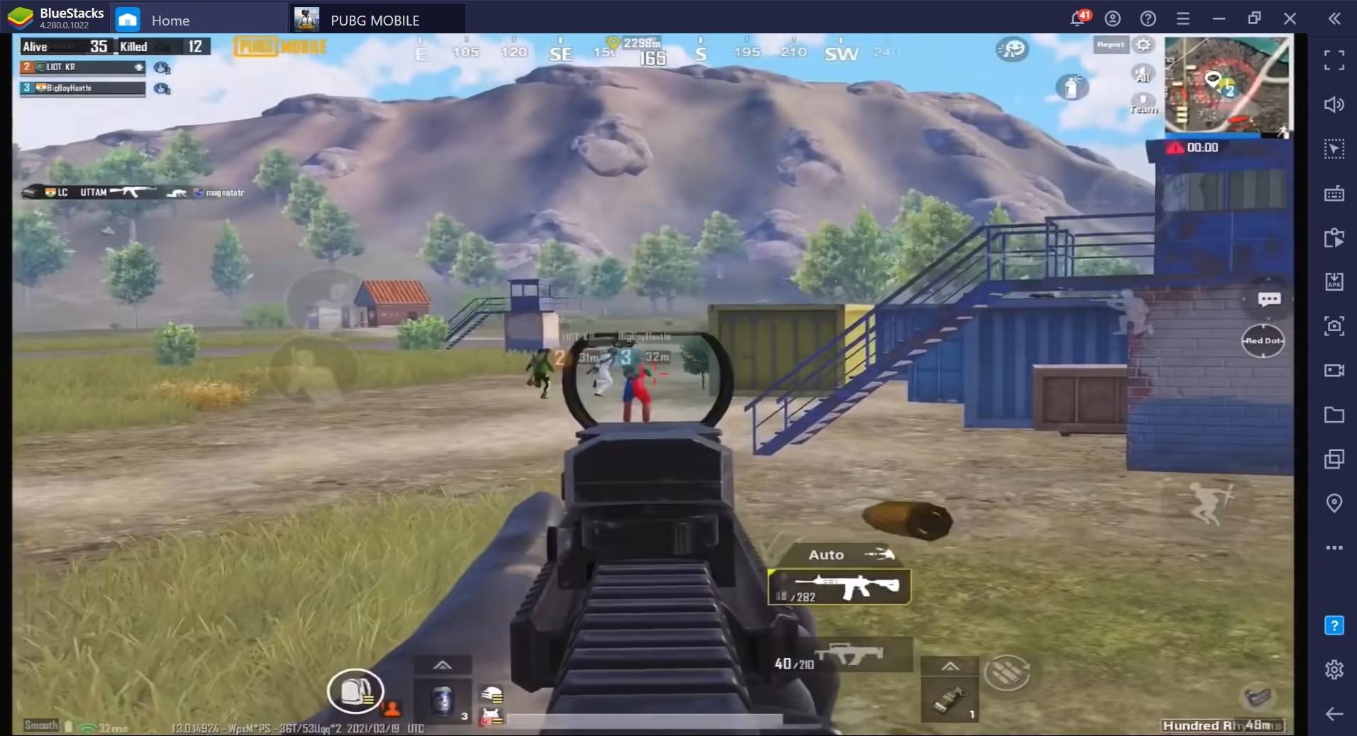 القتلى على المركبات : دليل محاكي BlueStacks للمركبات في لعبة  PUBG Mobile