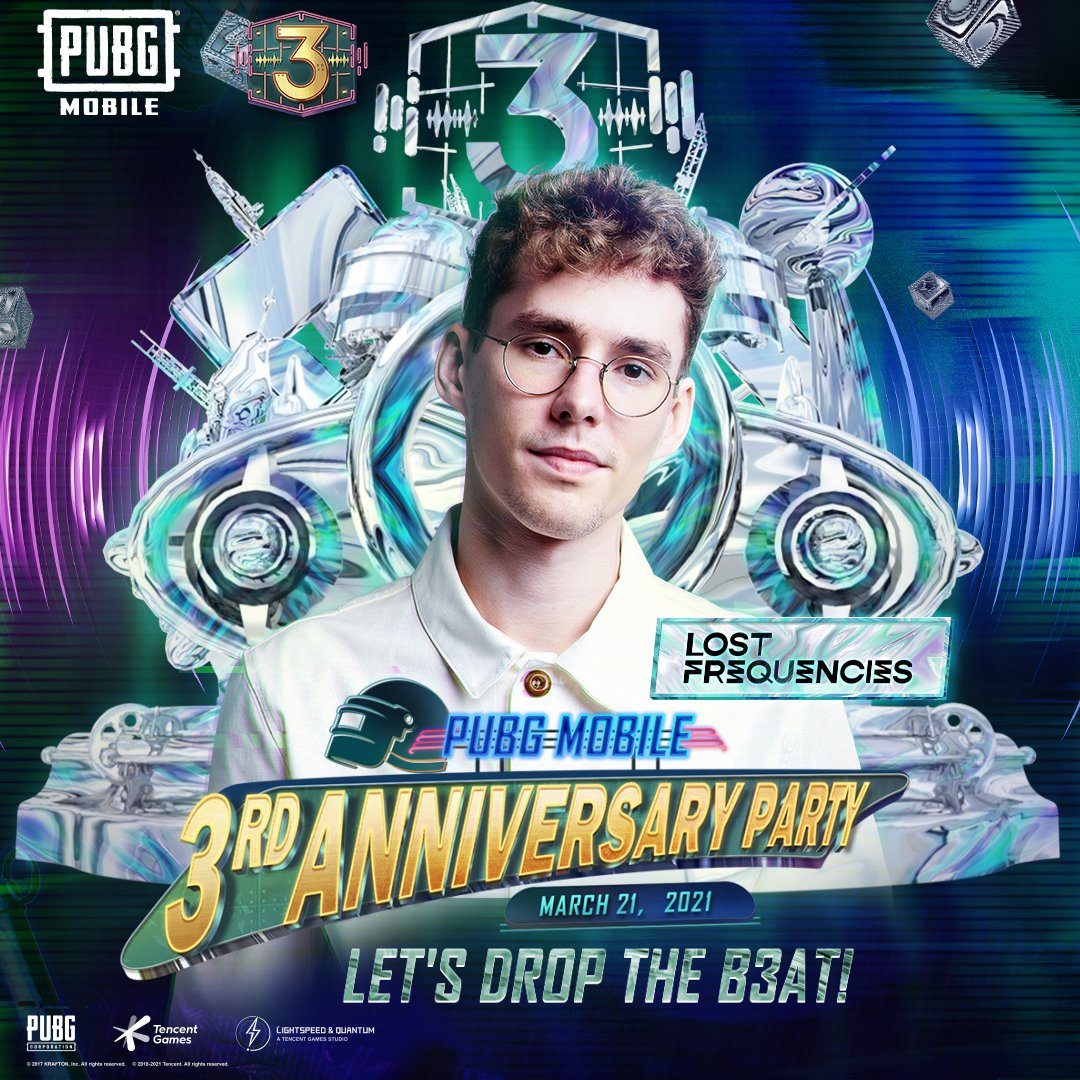 PUBG Mobile Reveals Alesso as the Special Guest for 3rd Anniversary Party