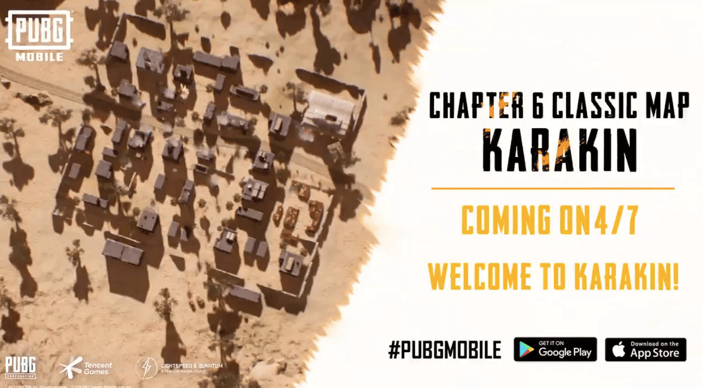 PUBG Mobile to Add &#8216;Karakin&#8217; to Map Pool on April 7