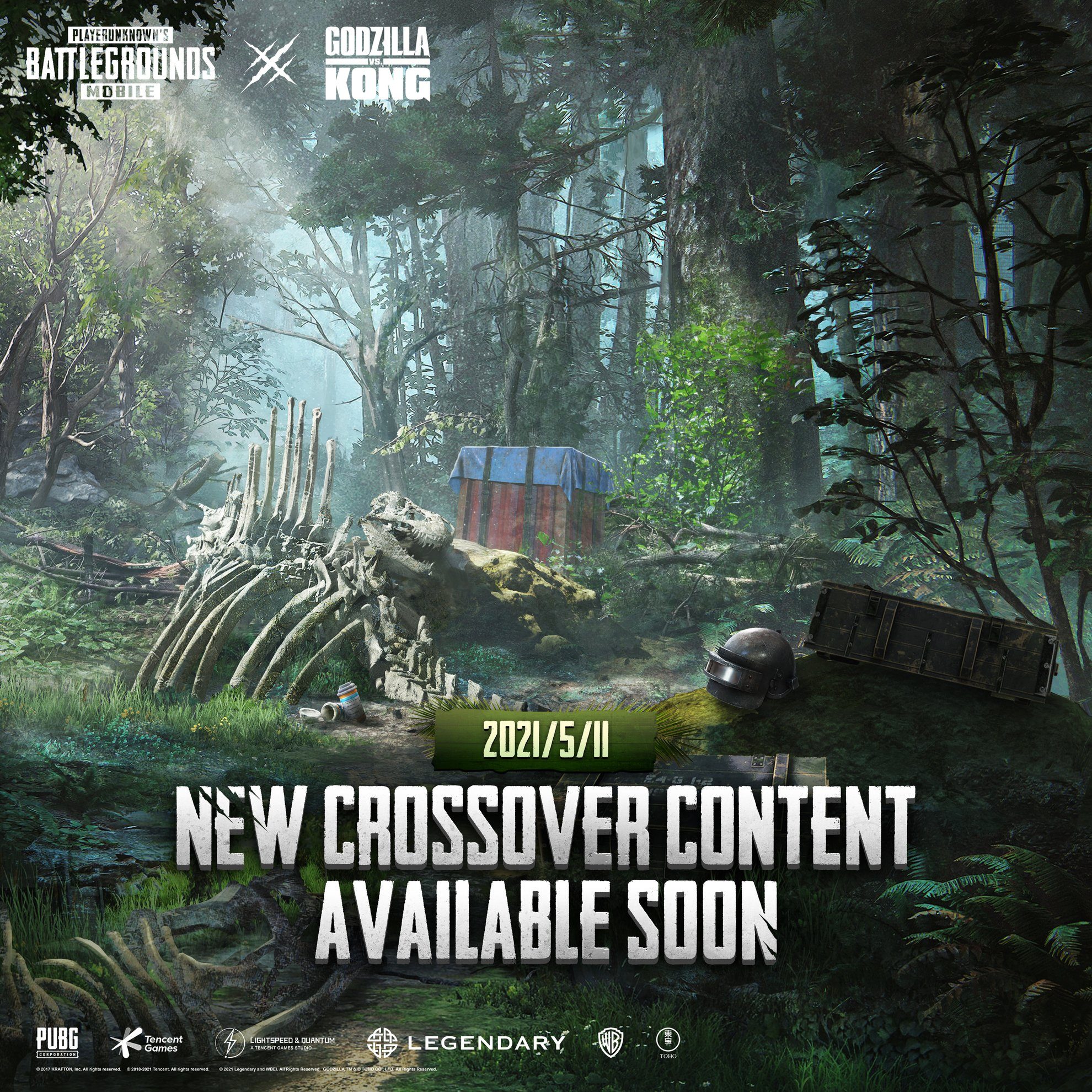 PUBG Mobile Tease Reveals New Content From Godzilla Vs Kong Crossover