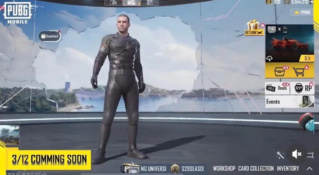 PUBG 3/12 Coming Soon