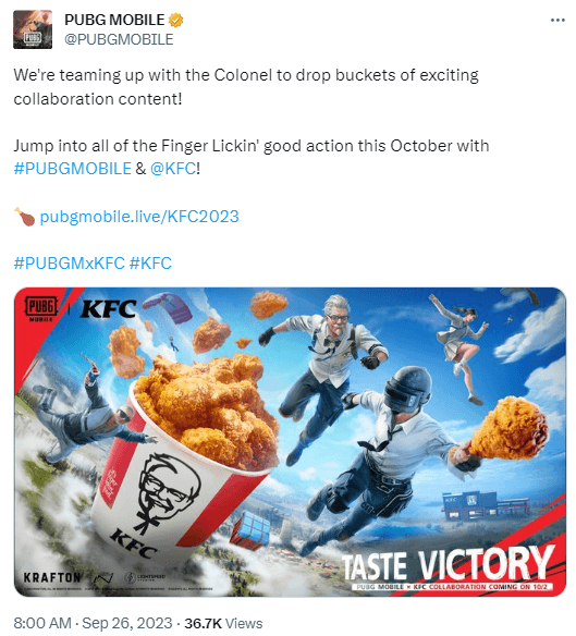 KFC on X: que pro  / X