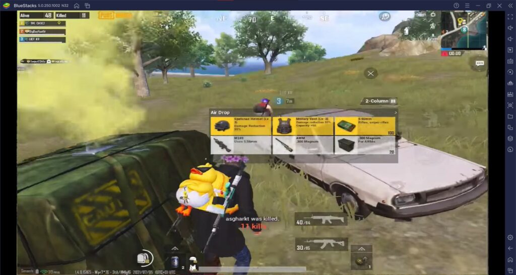 Stabilizing the Spray BlueStacks List of Low Recoil Guns in PUBG