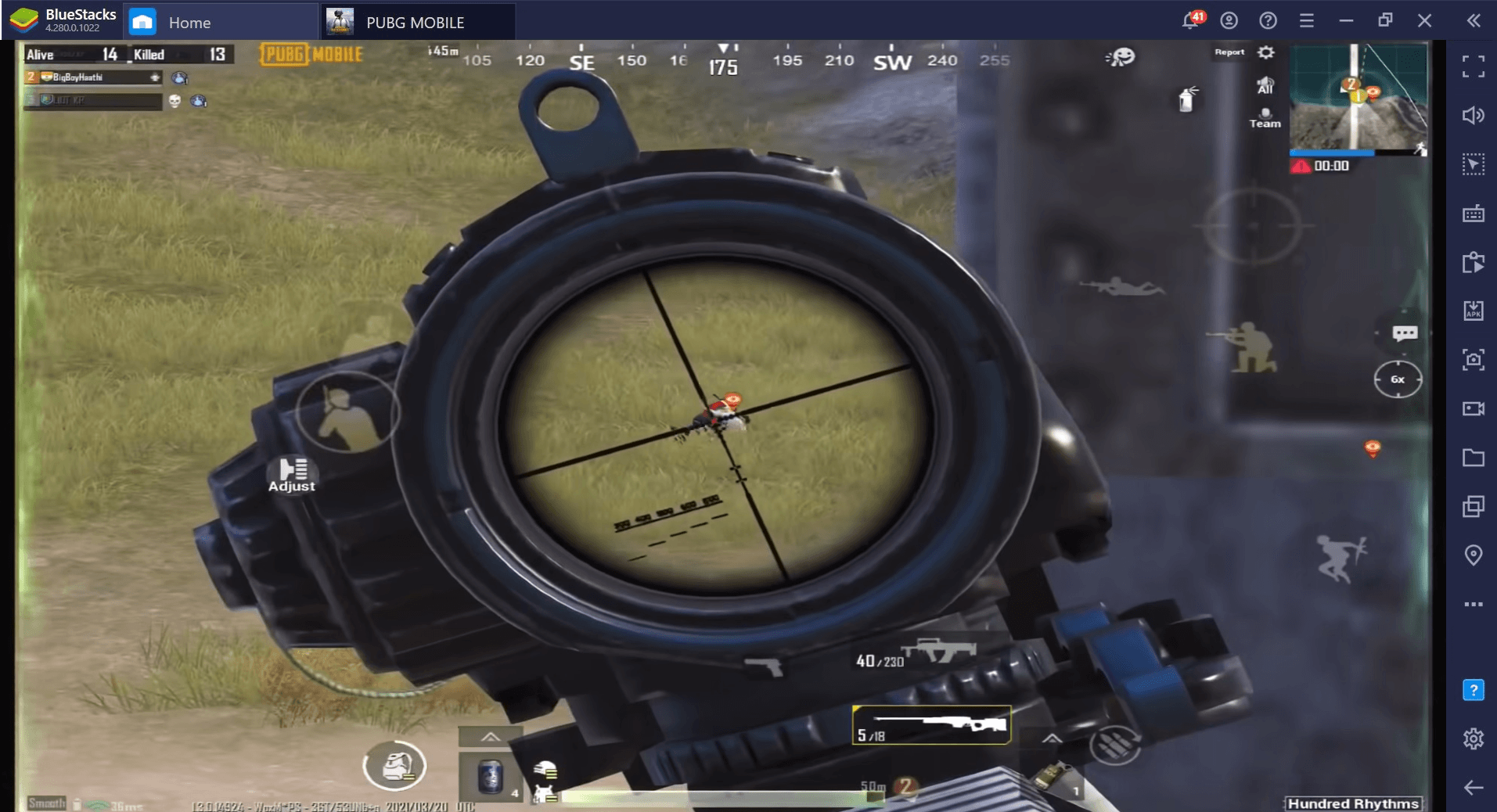 is mini14 a bolt action rifle in pubg