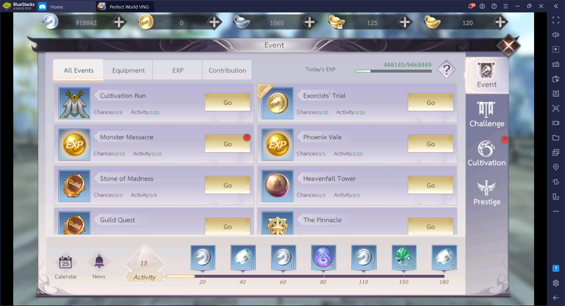 Panduan dan tips bermain Perfect World VNG