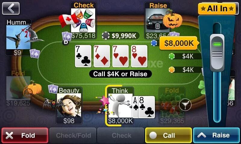 Playing poker online for real money
