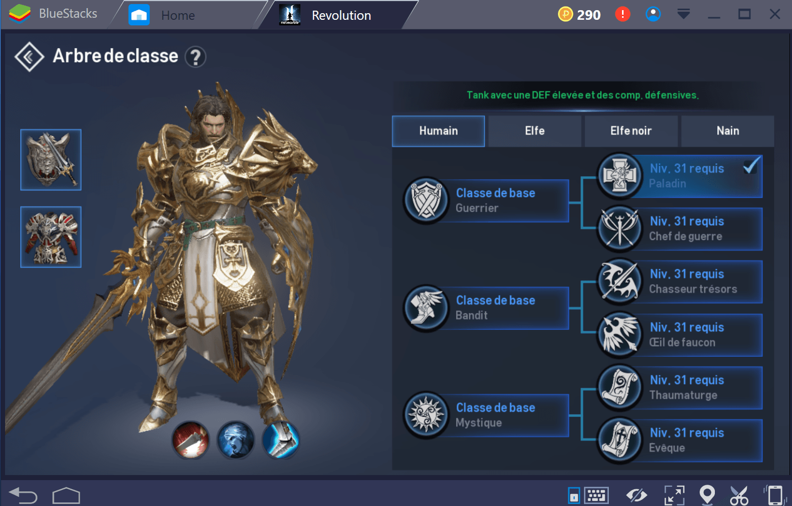 Lineage 2 Paladin Fr