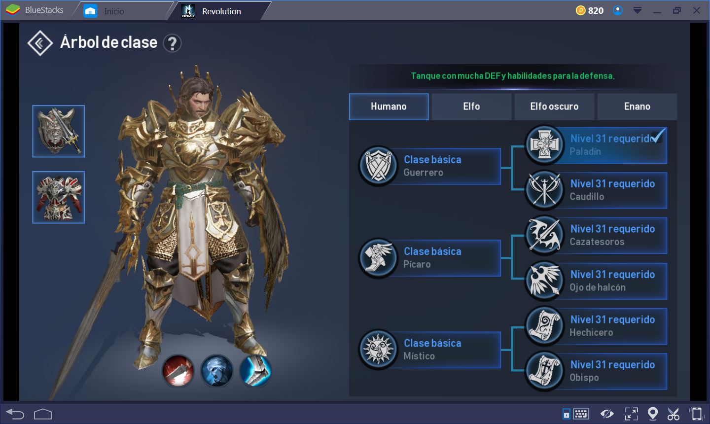 Lineage 2 Paladin Es