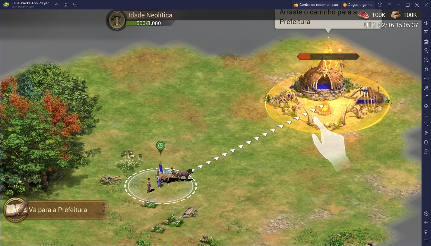 Como jogar Game of Empires: Warring Realms no seu PC com o BlueStacks