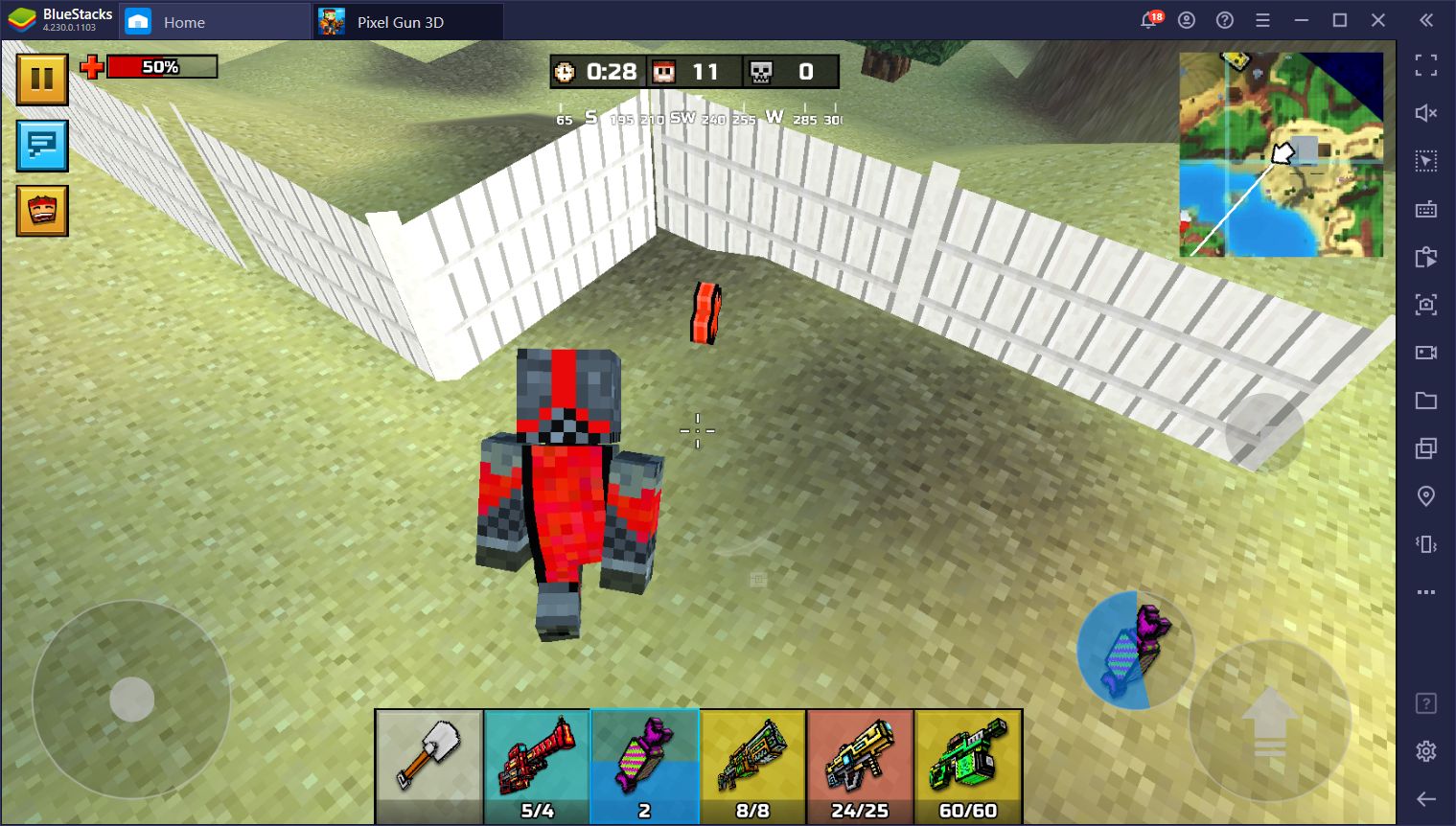Pixel Gun 3D PC - Beste Tipps zum Überleben im Battle Royale-Modus