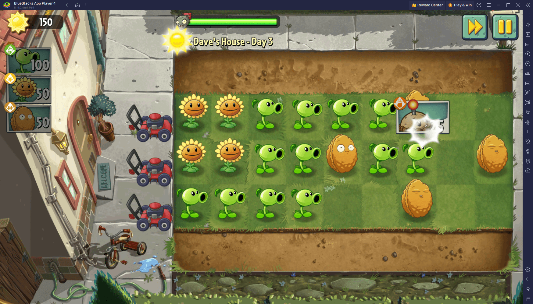 Gain the Edge in Plants vs Zombies 2 on PC with BlueStacks' Advanced Features
