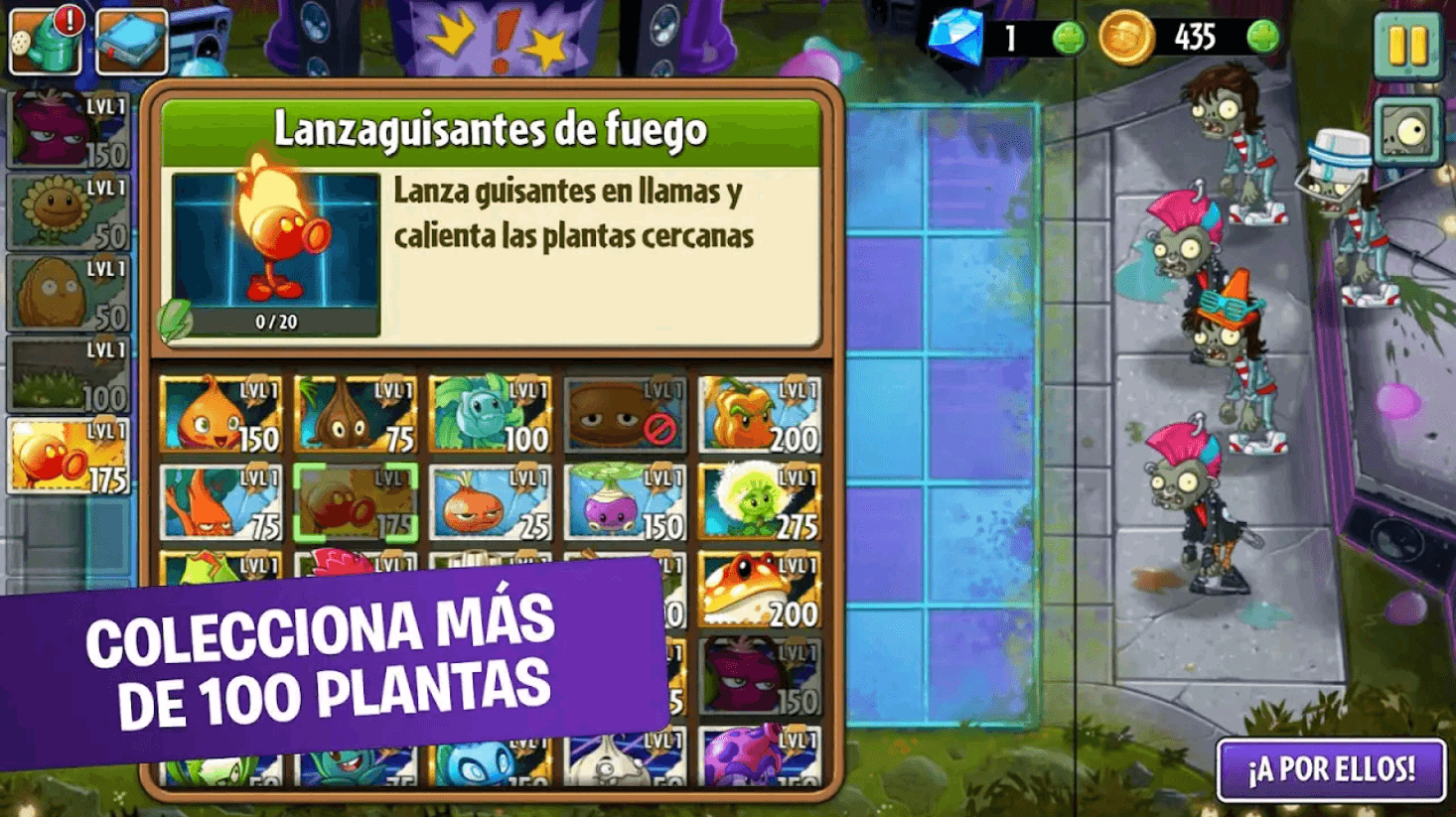 Cómo instalar y jugar Plants vs. Zombies 2 en PC con BlueStacks