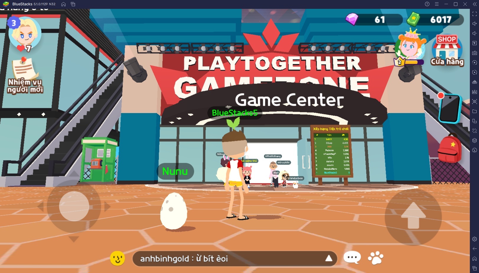 Chơi Play Together trên PC: Khám phá khu vực Plaza