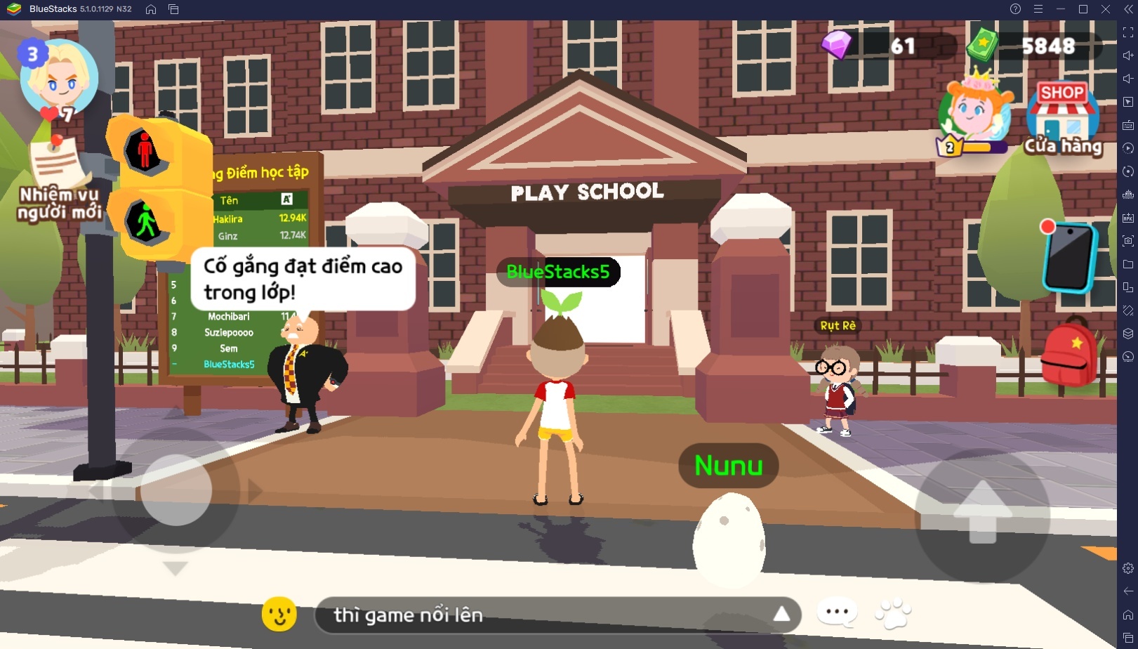 Chơi Play Together trên PC: Khám phá khu vực Plaza