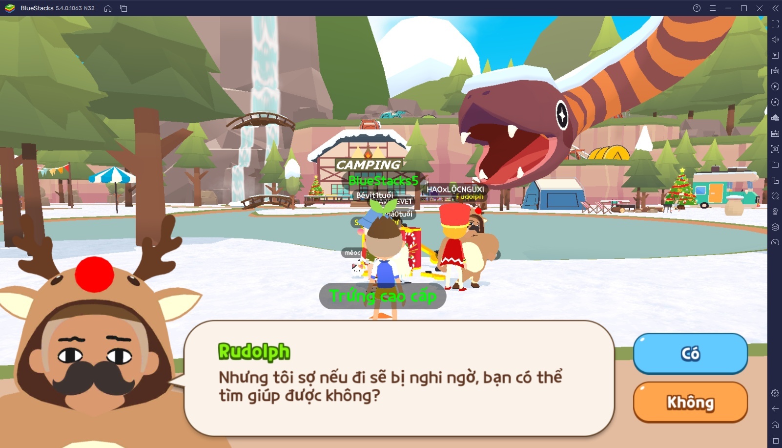 Tận hưởng không khí Giáng sinh vui vẻ trong Play Together cùng BlueStacks