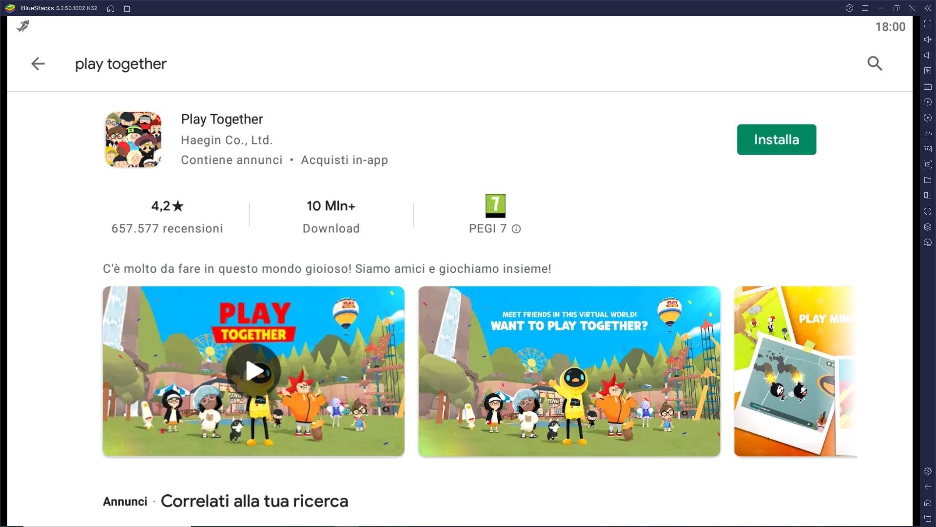 Come giocare Play Together su PC e Mac con BlueStacks