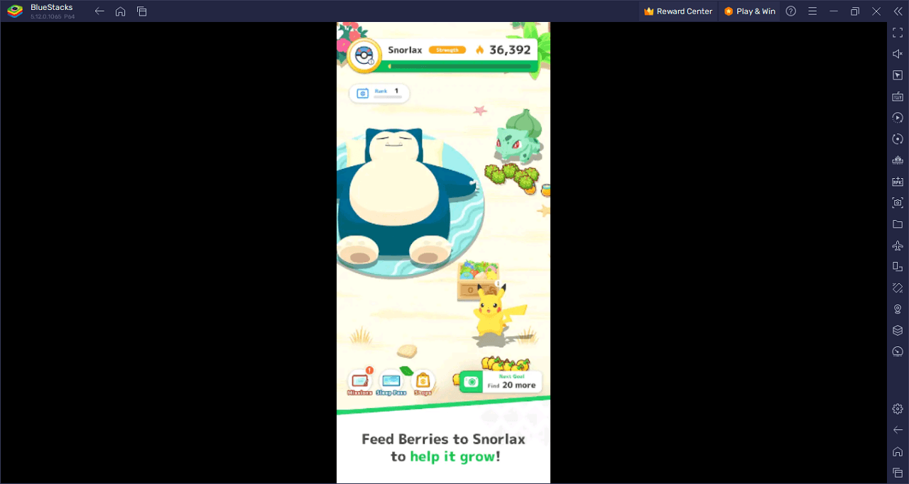 How to Play Pokémon Sleep on PC With BlueStacks