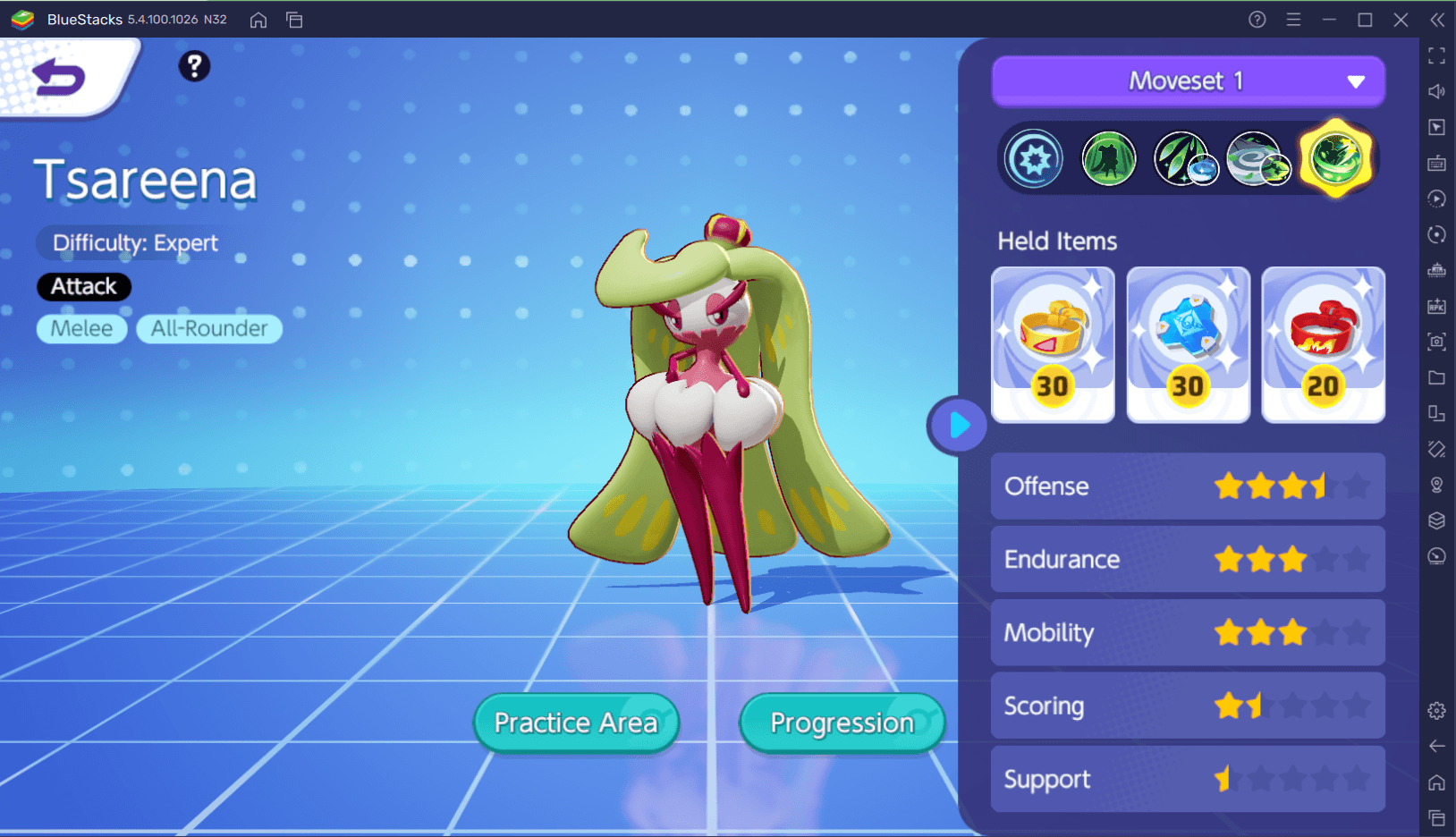 New Pokémon Tsareena Enters the Ring with the Winter Pokemon UNITE Update