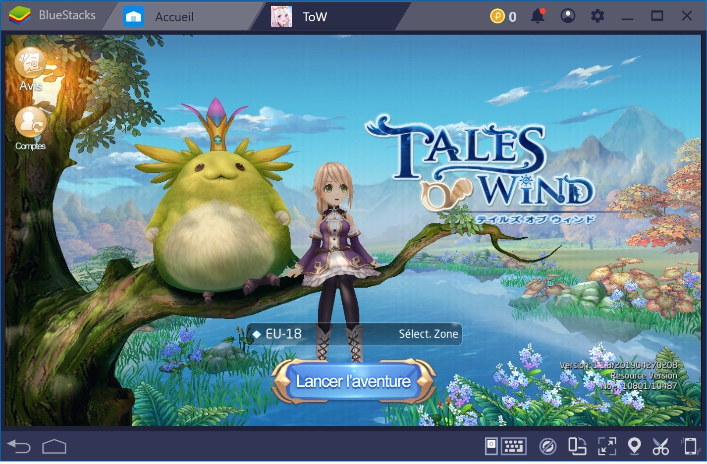 Tales of Wind – Comment booster son personnage