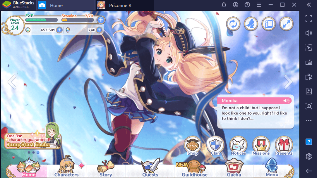 Leveling Up di Princess Connect! Re: Dive