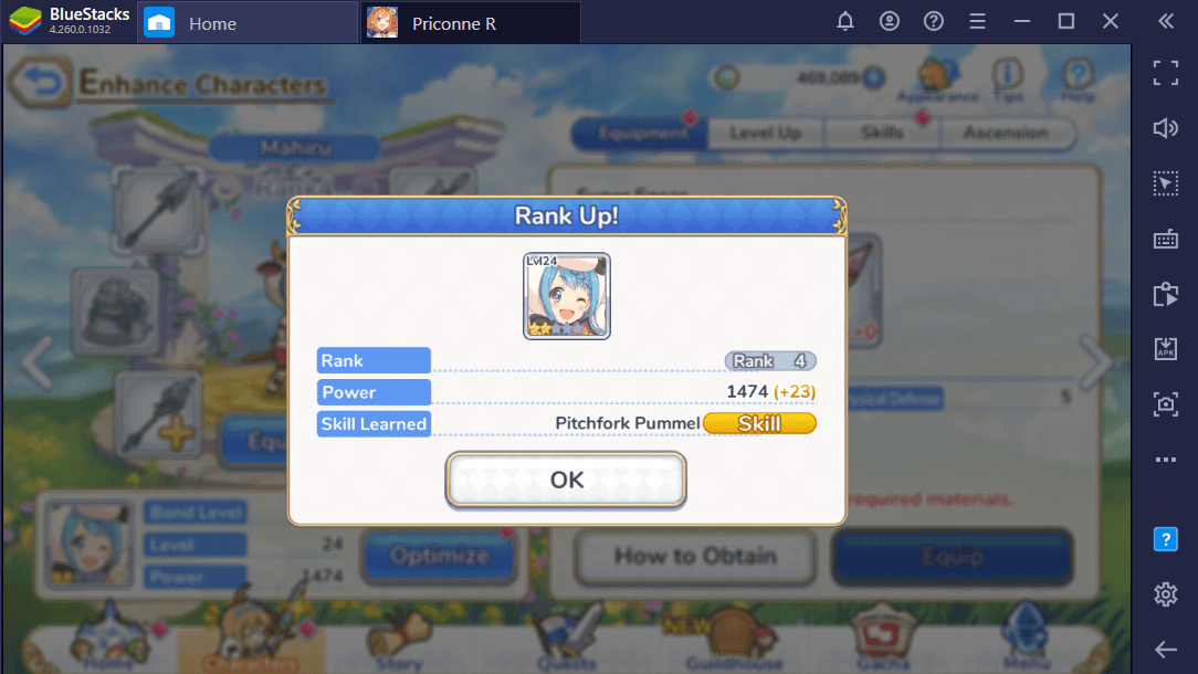 Cara Upgrade Karakter di Princess Connect! Re: Dive