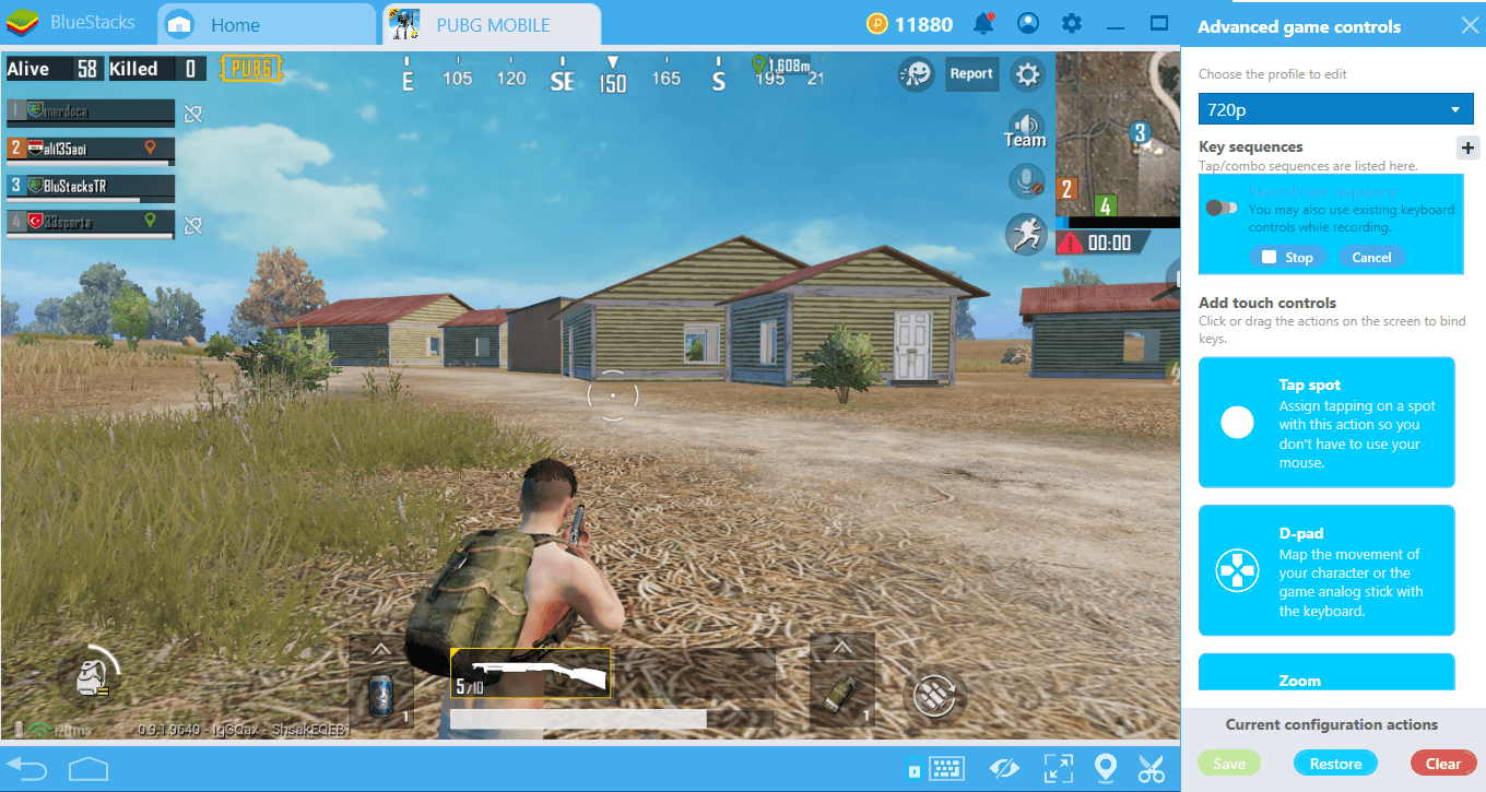 Become The Winner Of Chicken Dinner With BlueStacks Combo Key