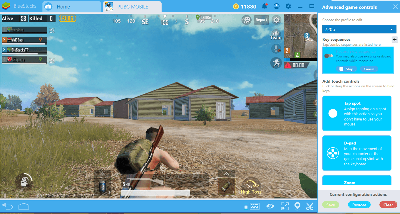 Become The Winner Of Chicken Dinner With BlueStacks Combo Key
