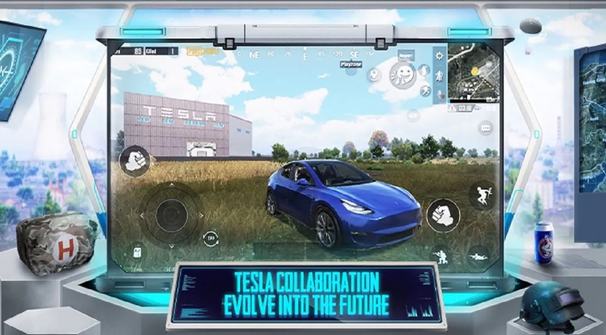 PUBG Mobile 1.5 : Elon Musk’s Tesla Fleet Has Arrived