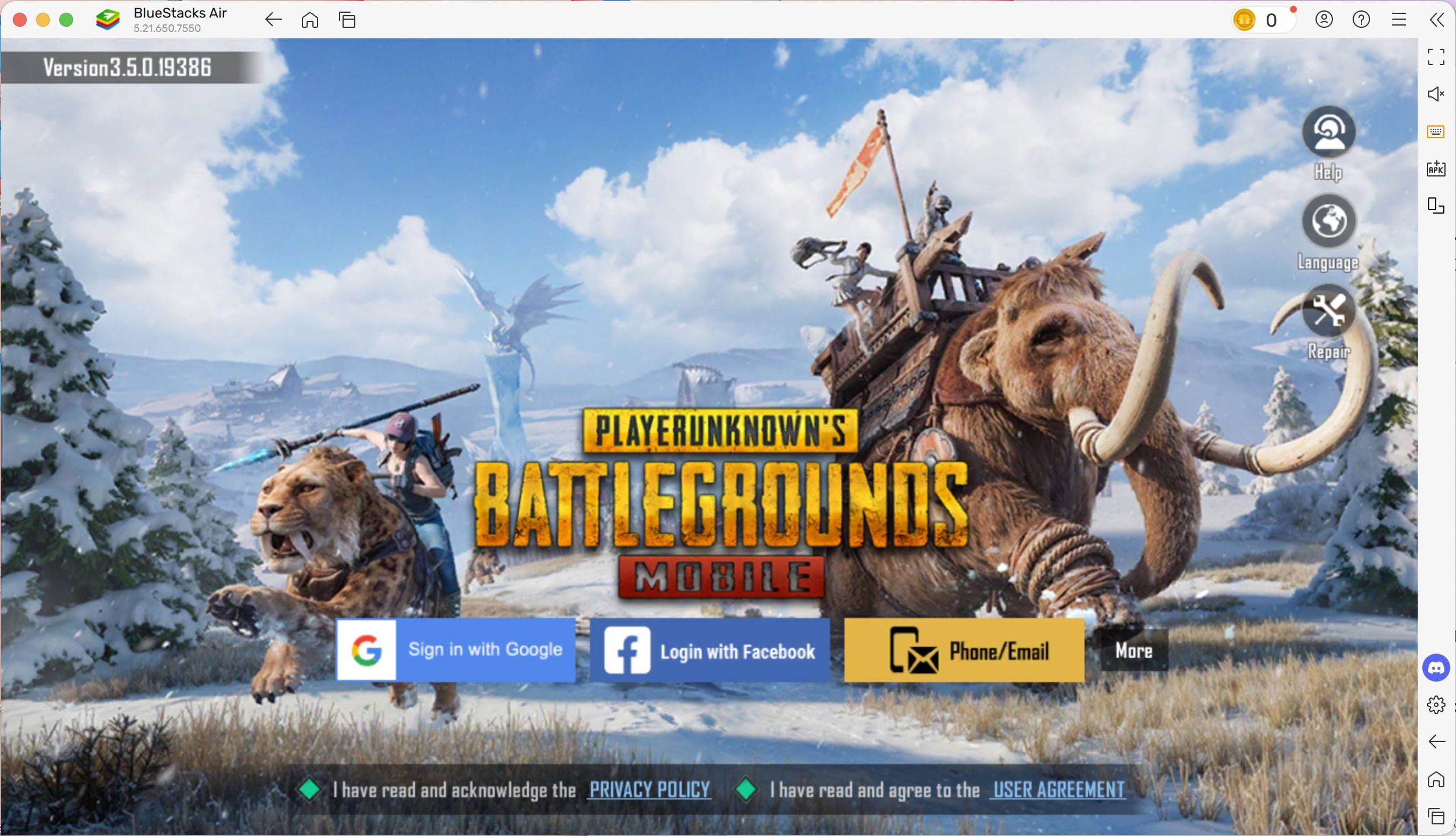 Легко Выигрывайте в PUBG MOBILE на Mac-устройствах  с BlueStacks Air