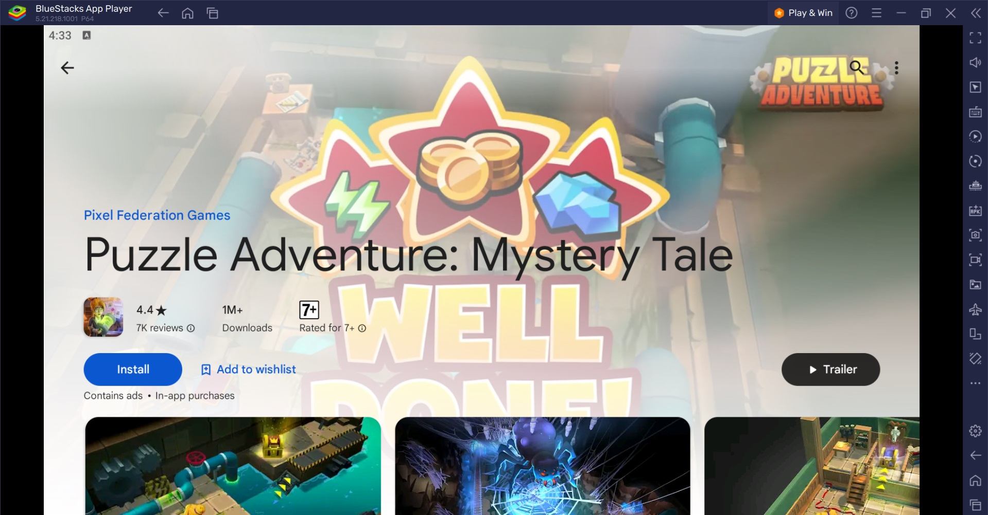 How to Play Puzzle Adventure: Mystery Tale on PC with BlueStacks