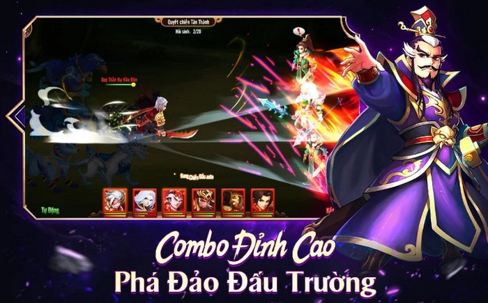 Quốc Chiến 3Q: Game chiến thuật Tam Quốc mới ra mắt ngày 31/8