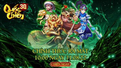 Quốc Chiến 3Q: Game chiến thuật Tam Quốc mới ra mắt ngày 31/8