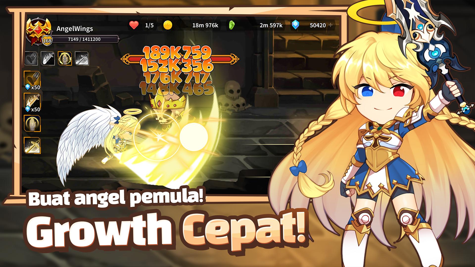 Raising Archangel – RPG Idle Kasual Baru Akan Hadir di Android dan iOS pada bulan Januari 2021