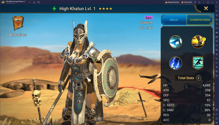 Ultimate BlueStacks Guide to Building High Khatun in RAID: Shadow Legends
