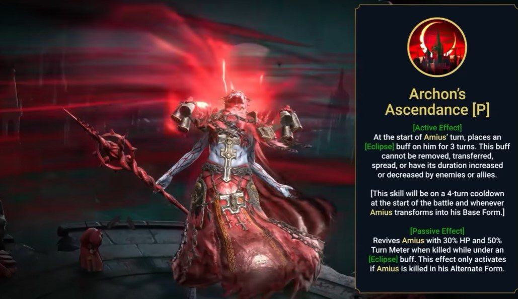 RAID: Shadow Legends - Amius the Lunar Archon Guide