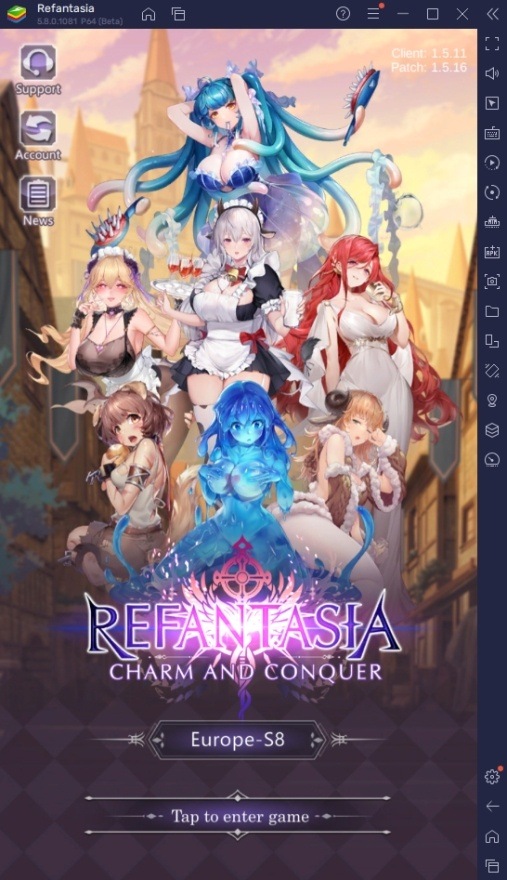 Comment Jouer à Refantasia Charm and Conquer sur PC avec